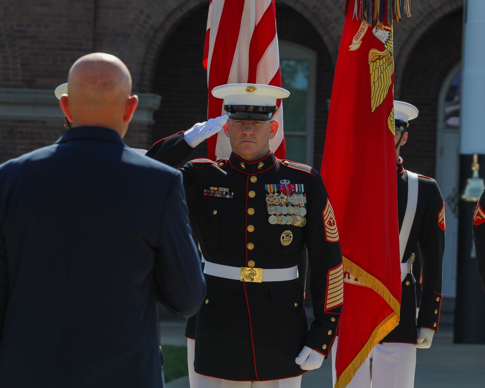Sgt. Maj. Troy E. Black, Retirement Ceremony