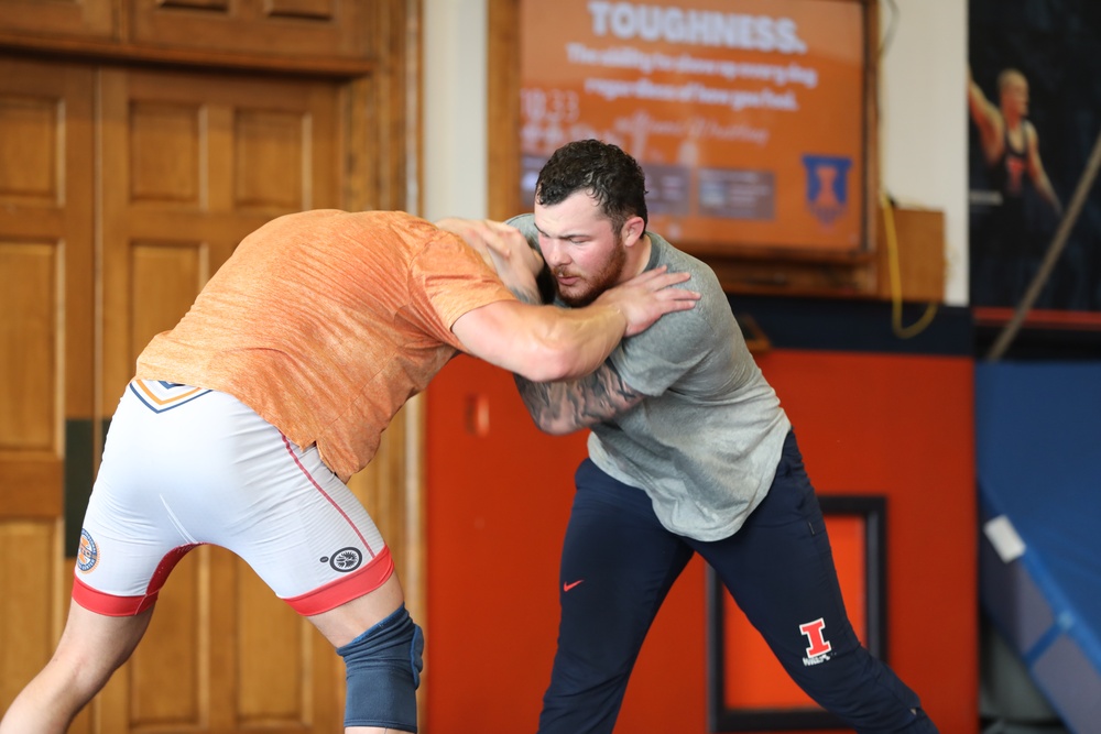 The Wrestler: After Deployment Joe Braunagel Returns to NCAA Division 1 Athletics