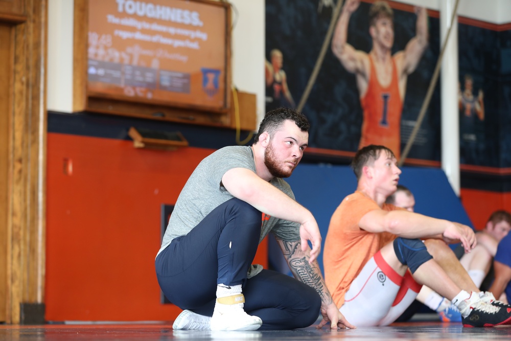 The Wrestler: After Deployment Joe Braunagel Returns to NCAA Division 1 Athletics
