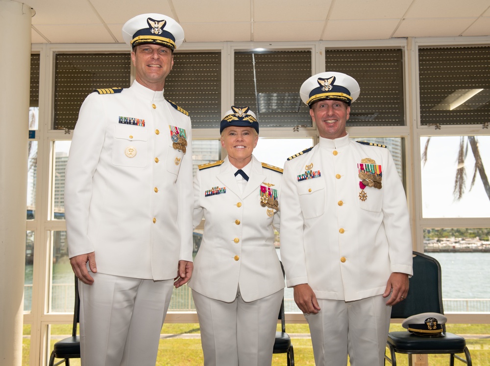 Coast Guard Base Miami Beach holds change of command ceremony