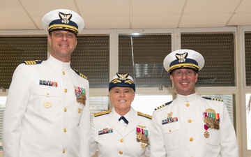 Coast Guard Base Miami Beach holds change of command ceremony