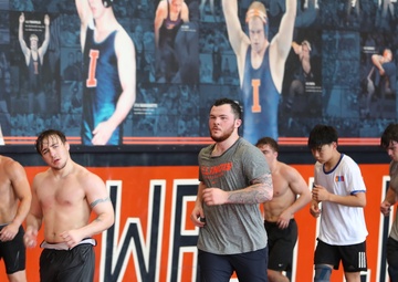 The Wrestler: After Deployment Joe Braunagel Returns to NCAA Division 1 Athletics