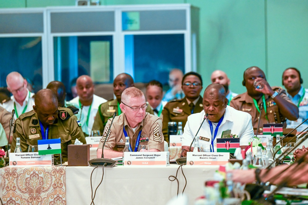 2025 African Senior Enlisted Leader Conference highlights National Guard role in Africa