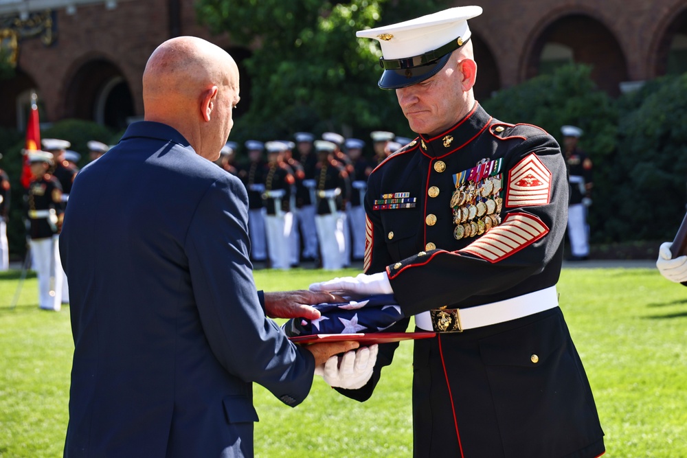 Sgt. Maj. Troy E. Black, Retirement Ceremony