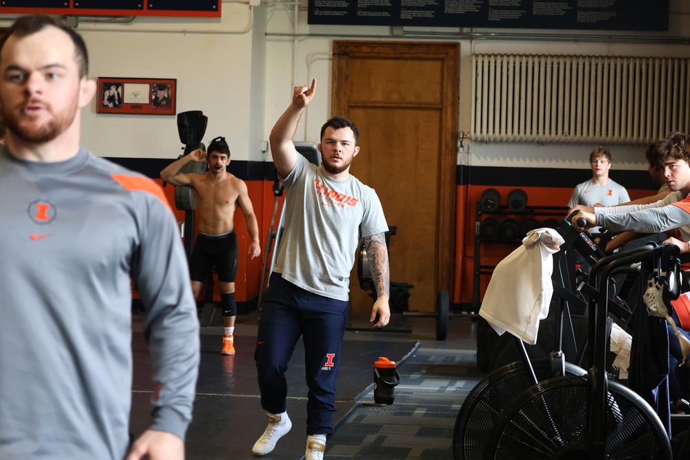 The Wrestler: After Deployment Joe Braunagel Returns to NCAA Division 1 Athletics
