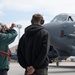 93-year-old retired veteran pilot revisits the B-52