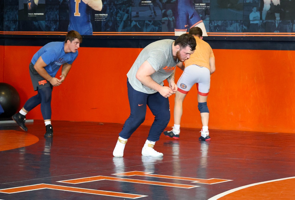 The Wrestler: After Deployment Joe Braunagel Returns to NCAA Division 1 Athletics