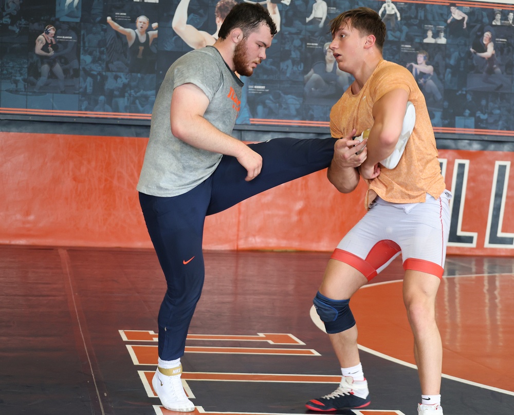 The Wrestler: After Deployment Joe Braunagel Returns to NCAA Division 1 Athletics