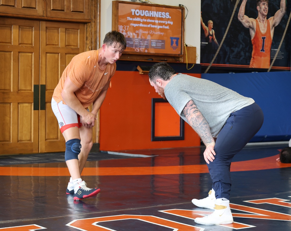 The Wrestler: After Deployment Joe Braunagel Returns to NCAA Division 1 Athletics