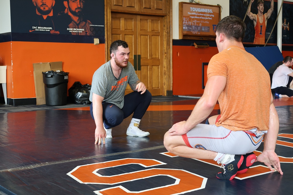 The Wrestler: After Deployment Joe Braunagel Returns to NCAA Division 1 Athletics