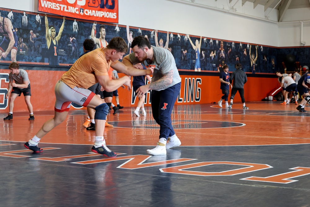 The Wrestler: After Deployment Joe Braunagel Returns to NCAA Division 1 Athletics