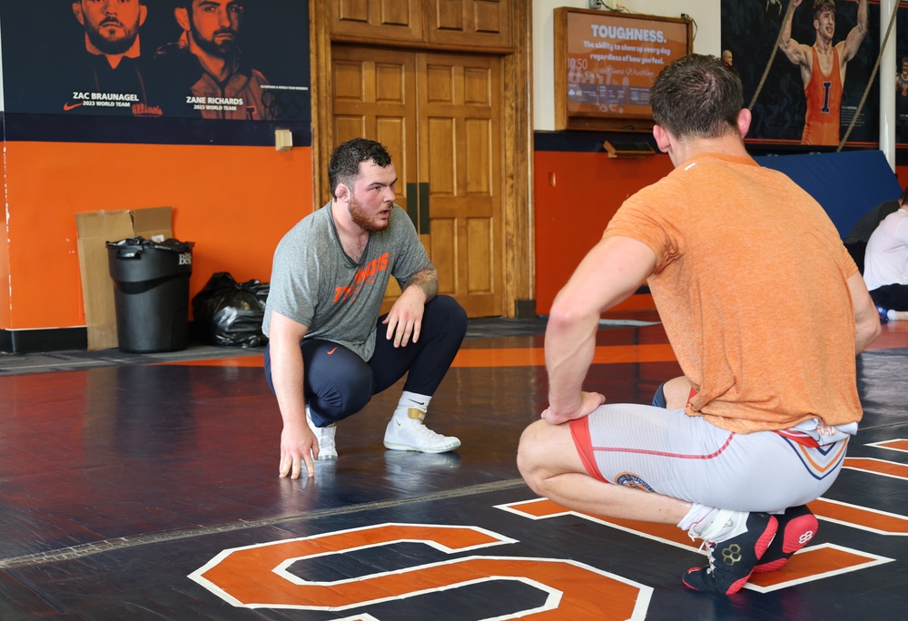 The Wrestler: After Deployment Joe Braunagel Returns to NCAA Division 1 Athletics