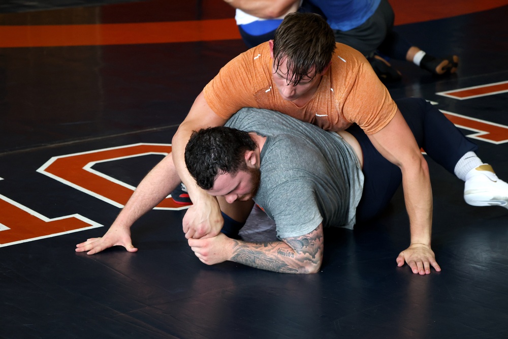 The Wrestler: After Deployment Joe Braunagel Returns to NCAA Division 1 Athletics