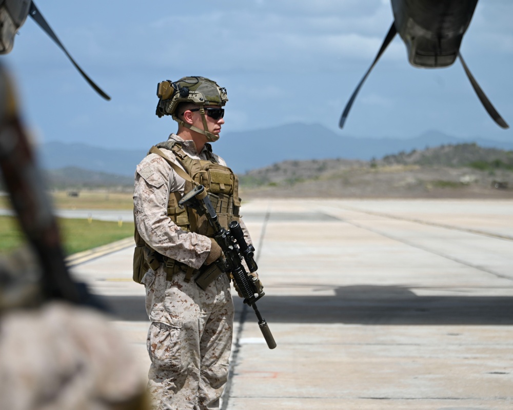 DoD, interagency partners conduct an illegal alien removal flight