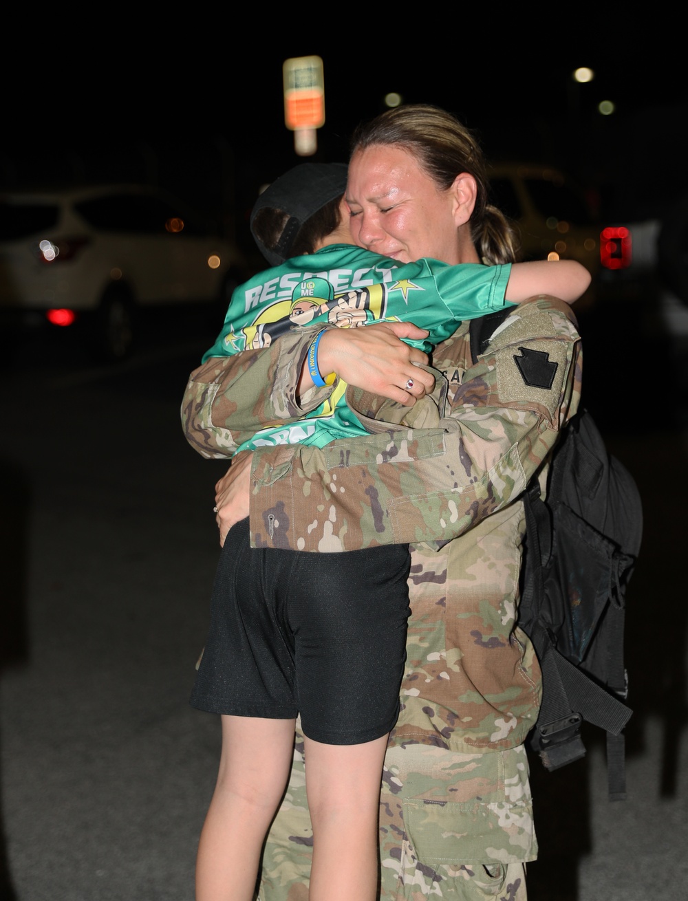Soldiers assigned to the 56th Stryker Brigade Combat Team Return Home from Germany Deployment