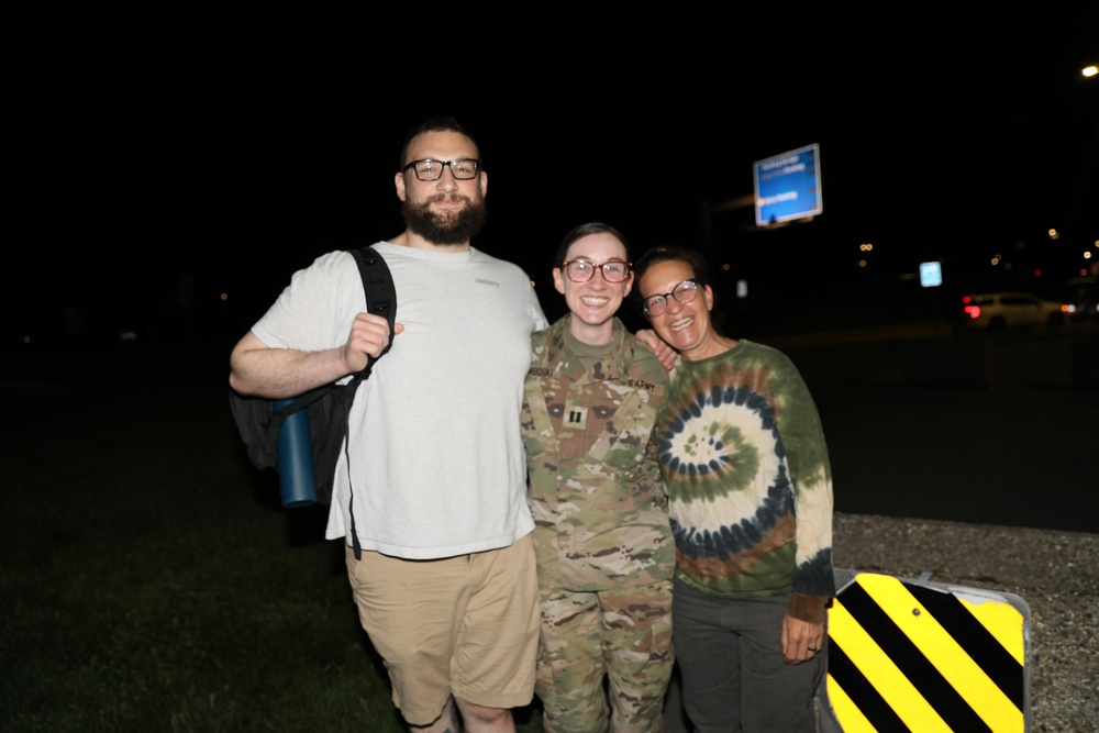 Soldiers assigned to the 56th Stryker Brigade Combat Team Return Home from Germany Deployment