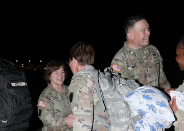 Soldiers assigned to the 56th Stryker Brigade Combat Team Return Home from Germany Deployment