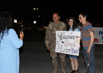 Soldiers assigned to the 56th Stryker Brigade Combat Team Return Home from Germany Deployment