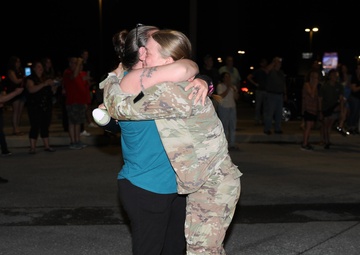 Soldiers assigned to the 56th Stryker Brigade Combat Team Return Home from Germany Deployment