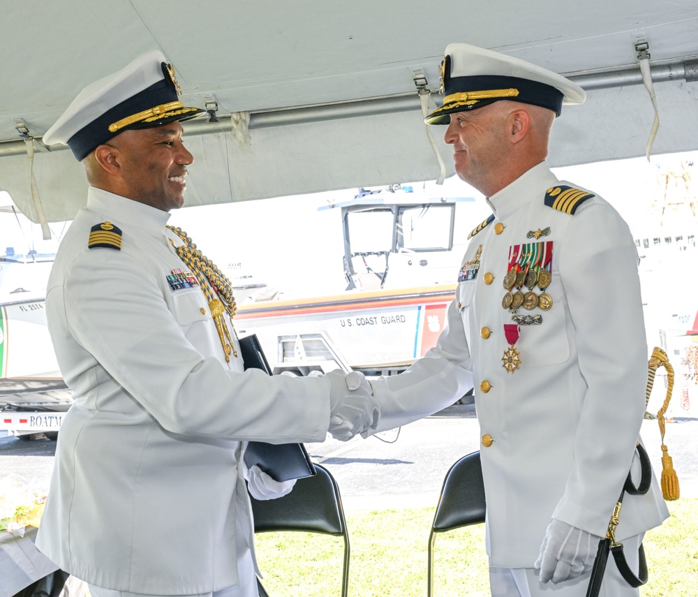 Coast Guard Sector Key West holds change of command ceremony