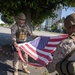 U.S. Marines save American flag