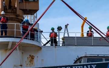 Coast Guard Cutter Healy departs Seattle to conduct Arctic operations