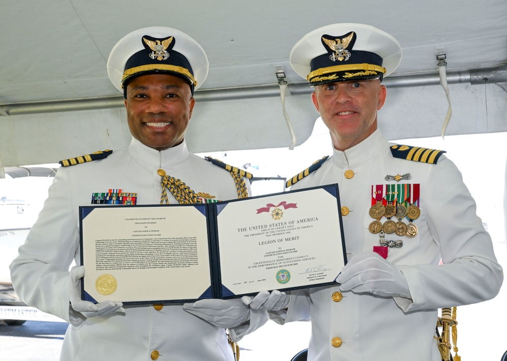 Coast Guard Sector Key West holds change of command ceremony