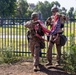 U.S. Marines save American flag