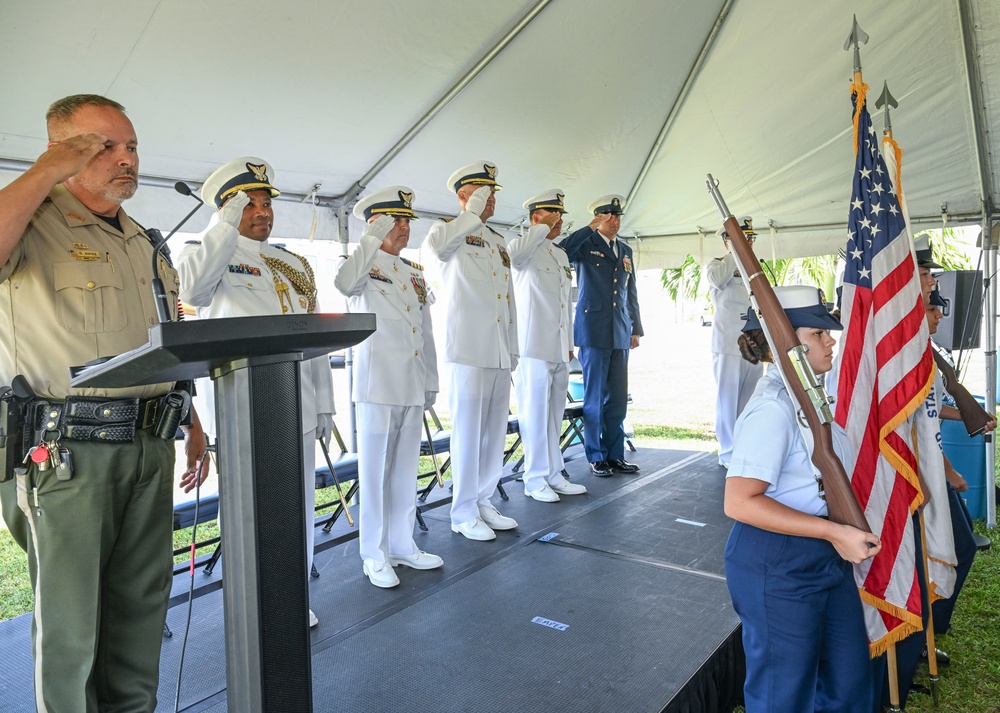 Coast Guard Sector Key West holds change of command ceremony