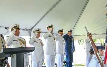 Coast Guard Sector Key West holds change of command ceremony