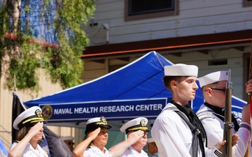 Naval Health Research Center Holds Change of Command Ceremony