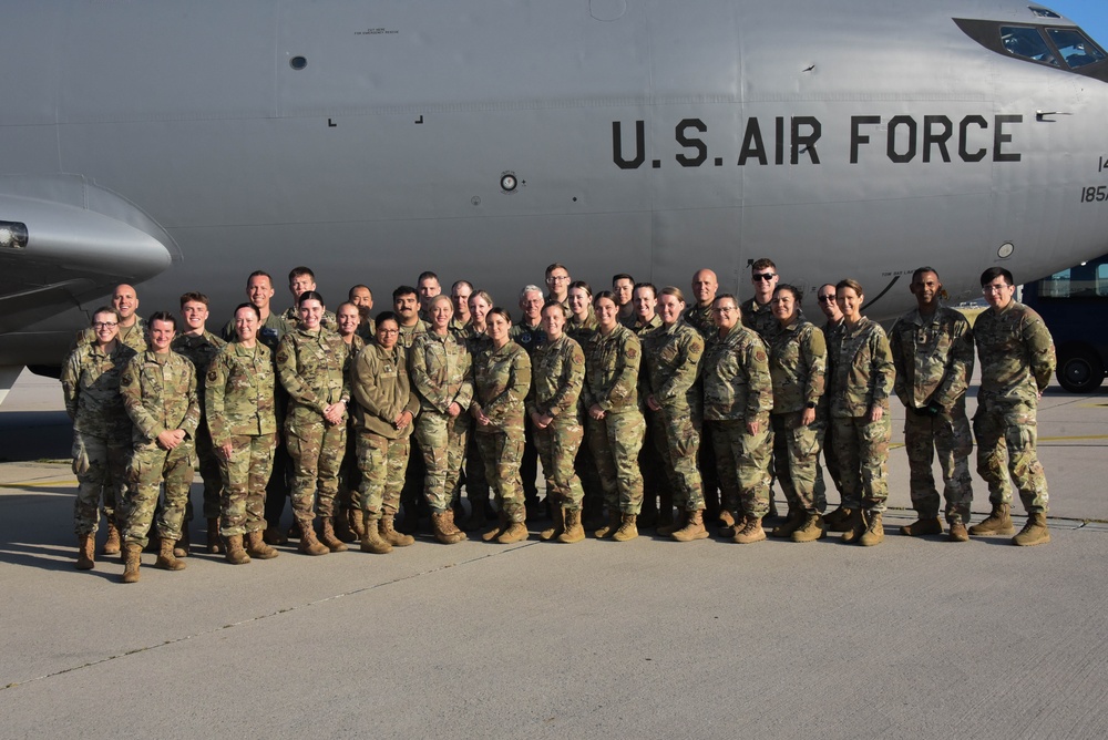 185th ARW Medical Group group photo in Landstuhl, Germany