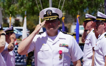 Naval Health Research Center Holds Change of Command Ceremony