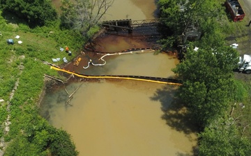 Unified Command established for oil spill in Kingsbury Run, near Cleveland, Ohio