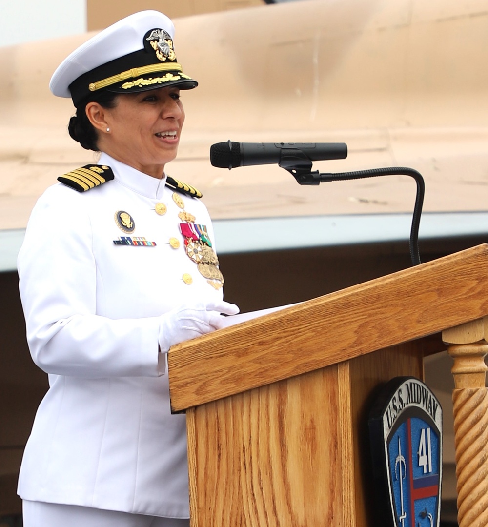 Capt. Cathy Eyrich Takes Command of NAVFAC Southwest
