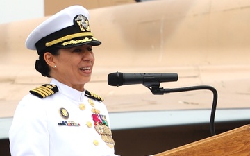 Capt. Cathy Eyrich Takes Command of NAVFAC Southwest
