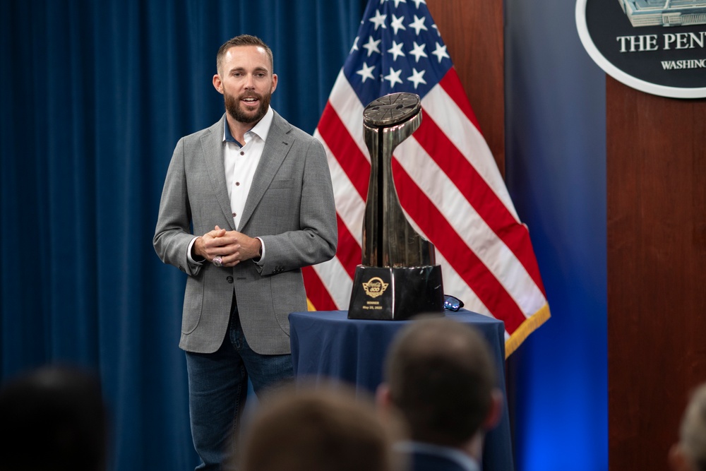 SD Hosts Coca-Cola 600 Winner Ross Chastain at the Pentagon