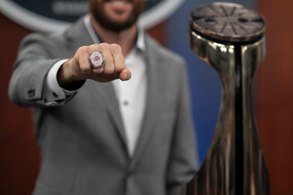 SD Hosts Coca-Cola 600 Winner Ross Chastain at the Pentagon