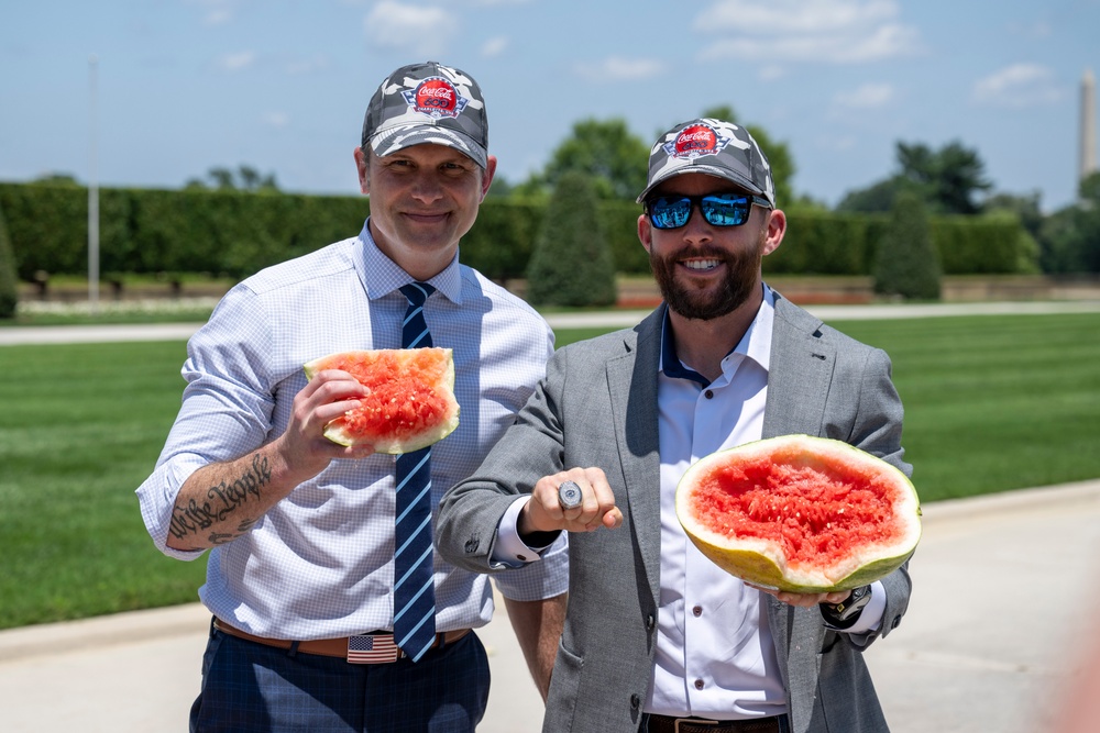 SD Hosts Coca-Cola 600 Winner Ross Chastain at the Pentagon