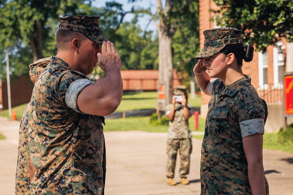 Lance Cpl. Abigail Rodriguezpabon: Quantico Marine awarded for lifesaving actions following major motor vehicle accident