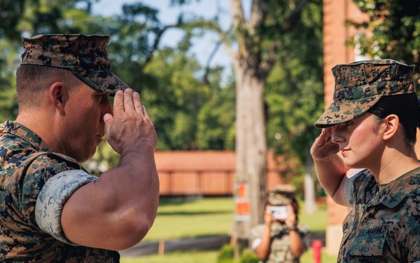 Lance Cpl. Abigail Rodriguezpabon: Quantico Marine awarded for lifesaving actions following major motor vehicle accident