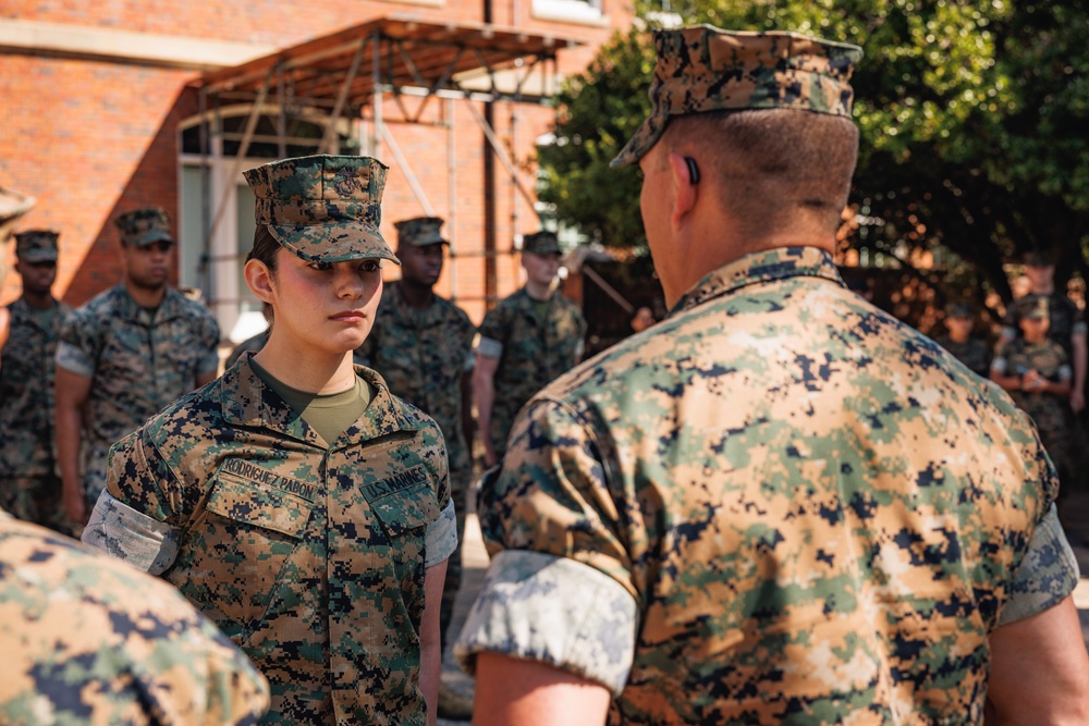Lance Cpl. Abigail Rodriguezpabon: Quantico Marine awarded for lifesaving actions following major motor vehicle accident
