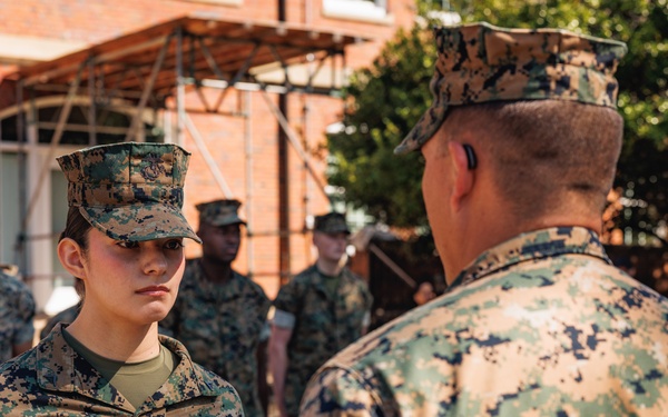 Lance Cpl. Abigail Rodriguezpabon: Quantico Marine awarded for lifesaving actions following major motor vehicle accident