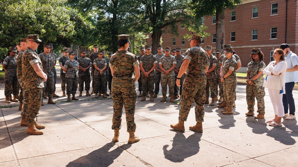 Lance Cpl. Abigail Rodriguezpabon: Quantico Marine awarded for lifesaving actions following major motor vehicle accident