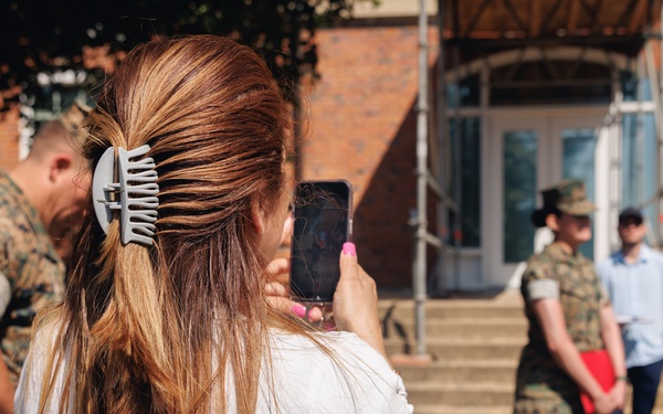 Lance Cpl. Abigail Rodriguezpabon: Quantico Marine awarded for lifesaving actions following major motor vehicle accident