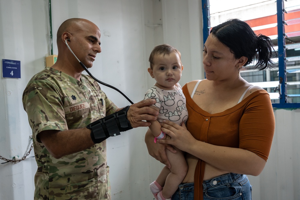 AMISTAD 2025: U.S. Air Force medical personnel provide care at San Bartolo National Hospital, El Salvador