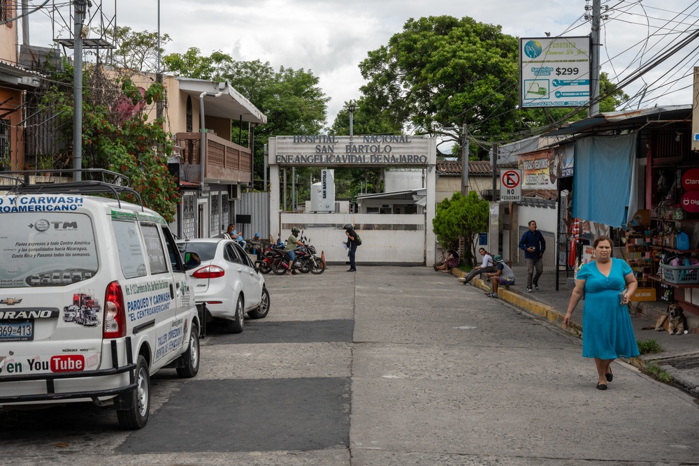 AMISTAD 2025: U.S. Air Force medical personnel provide care at San Bartolo National Hospital, El Salvador