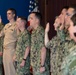 US Navy Band Reenlistment Ceremony