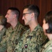 US Navy Band Reenlistment Ceremony