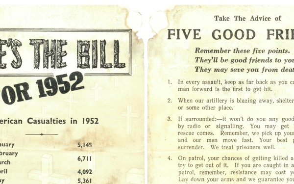 Korean War Propaganda Leaflets (1950-1953)